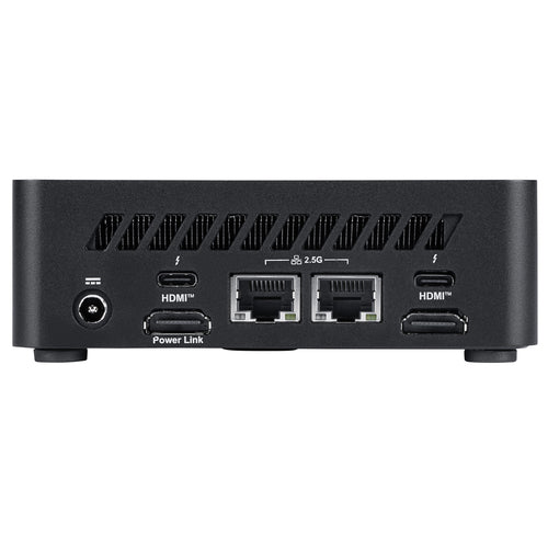 MSI Cubi NUC AI 1UMG-063EU – porte på bagsiden