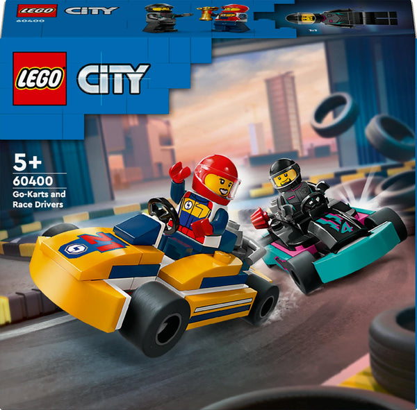 LEGO 60400 City Go-Karts mit Rennfahrern