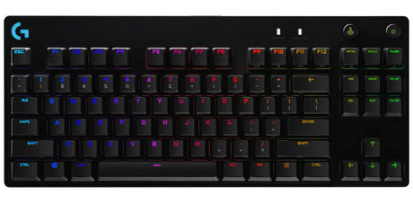 Logitech - PRO Gaming Keyboard - English (UK) - QWERTY Layout - Black - Mechanical Keyswitch - Windows, Mac OS