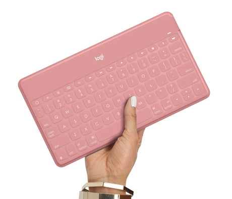 Logitech - Keys-To-Go - Pink (Nordic)