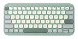 ASUS Marshmallow Keyboard KW100 – taster og arbejdsflade set ovenfra; tastaturlayout illustrativt