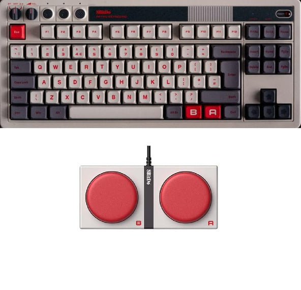 8BitDo Retro Mechanical Keyboard N Edition UK (87 taster)