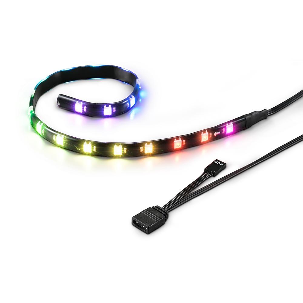 Sharkoon SHARK Blades ARGB LED-strimmel – 360 mm, 5 V – billede 2