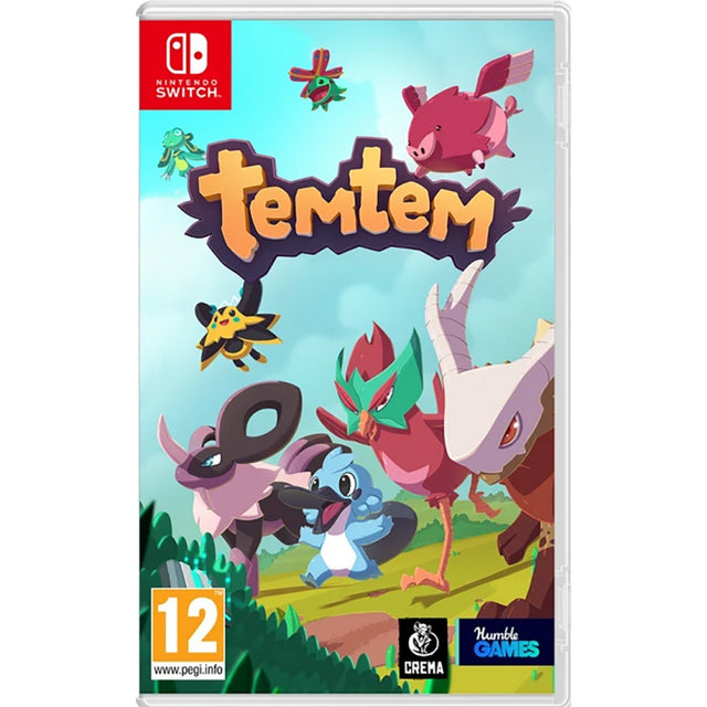 Temtem – omslag til Nintendo Switch