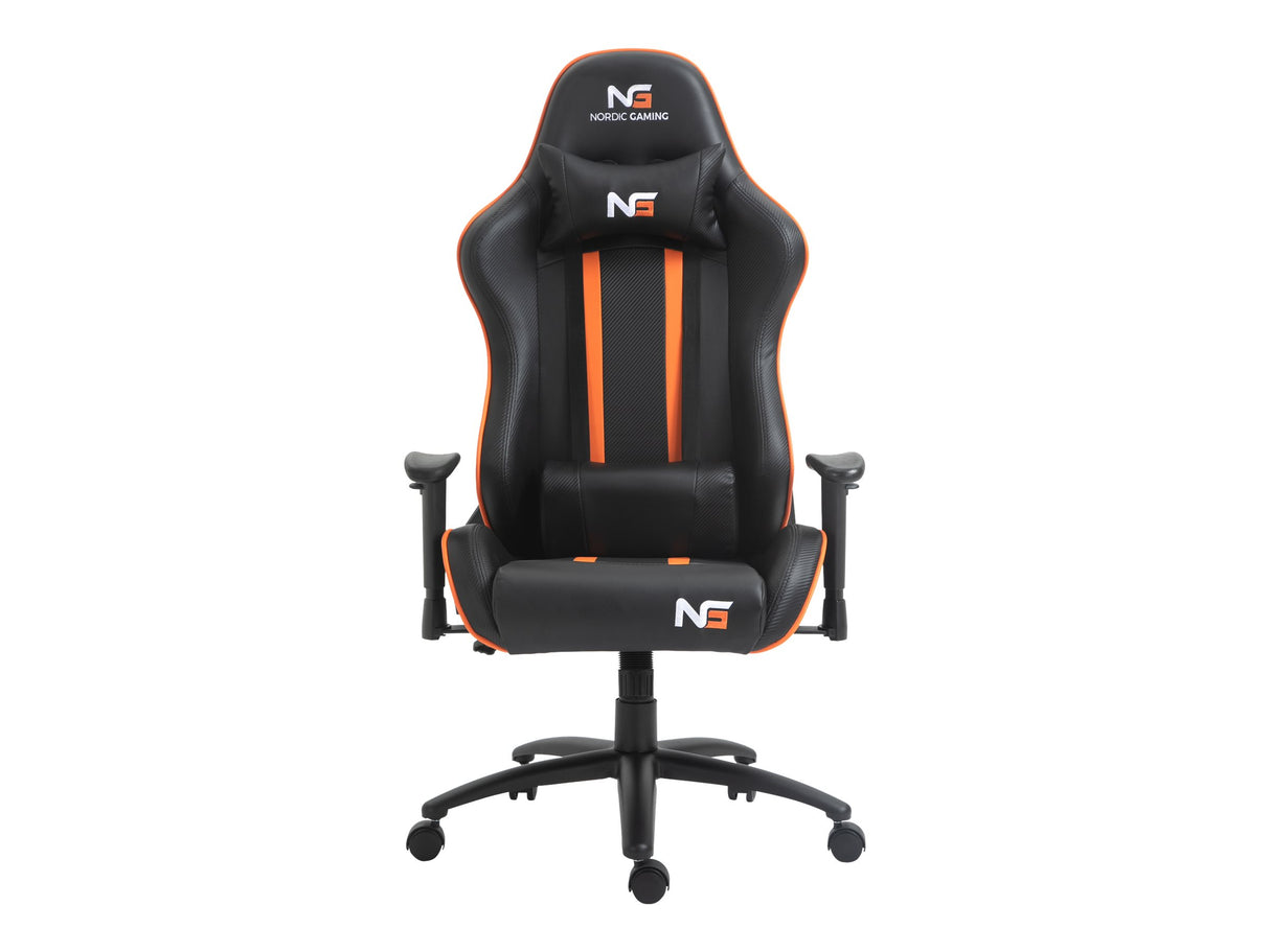 Nordic Gaming Carbon Schwarz Orange 