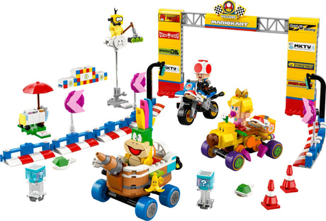 LEGO 72036 Super Mario - Mario Kart: Baby Peach & Grand Pix Set, Construction Toy LEGO