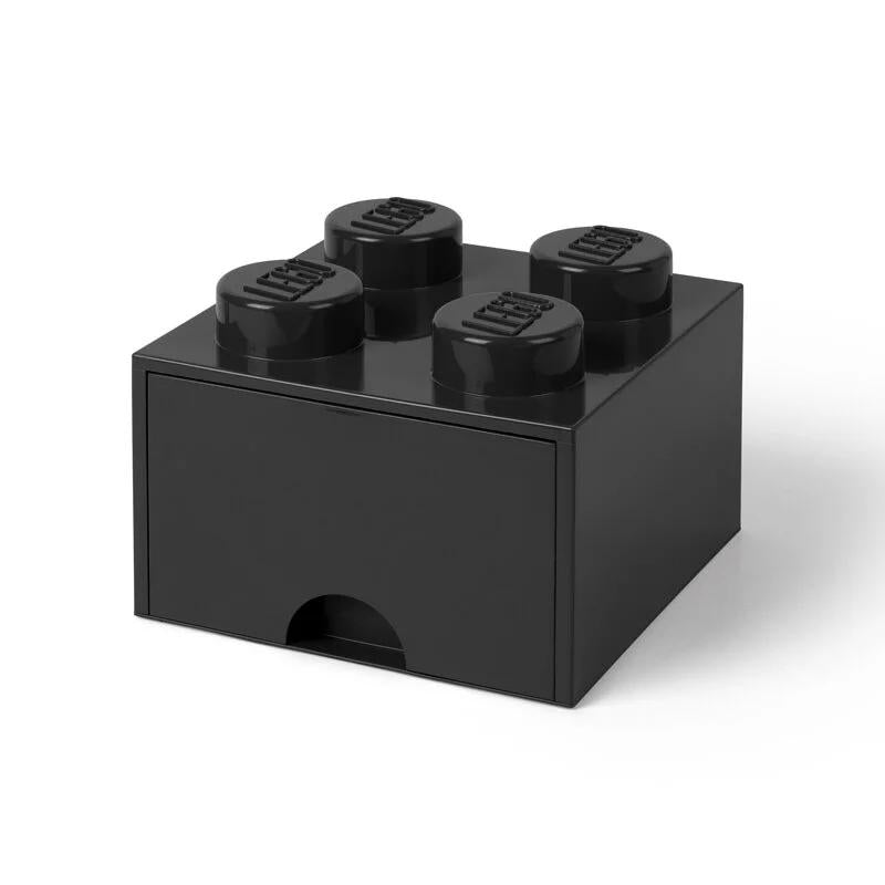 Room Copenhagen LEGO Brick Drawer 4 black - RC40051733 Room Copenhagen