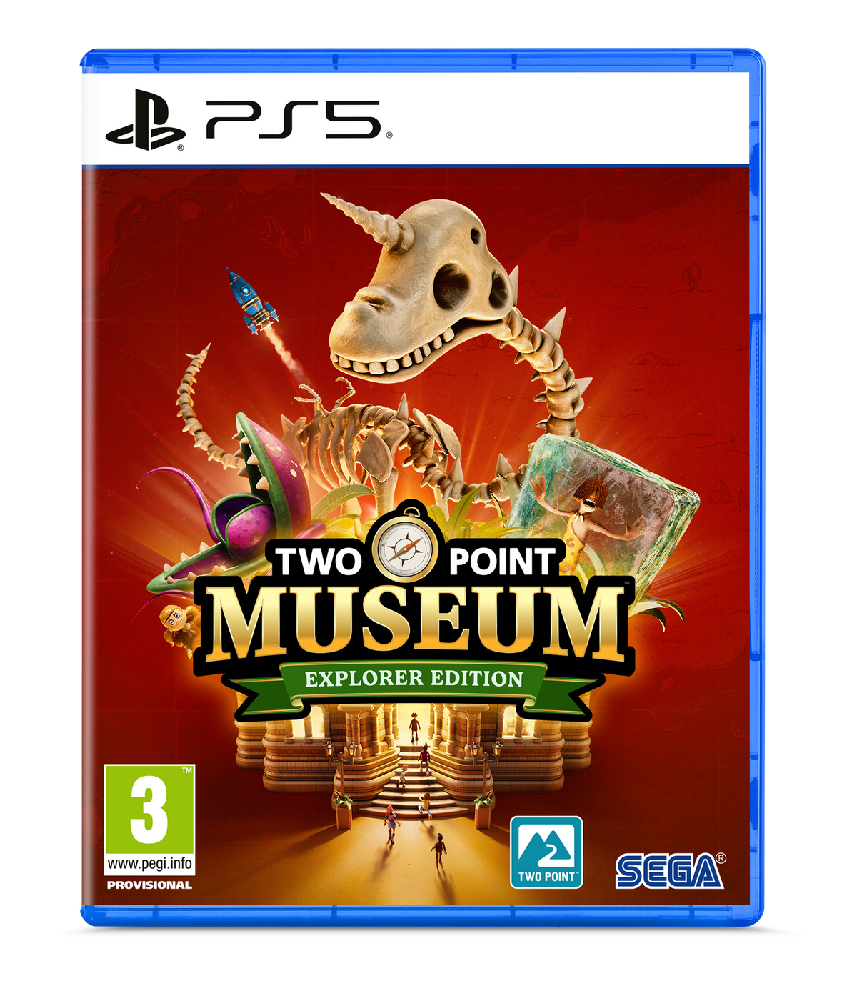 Two Point Museum (Explorer Edition) – PlayStation 5 – spilomslag