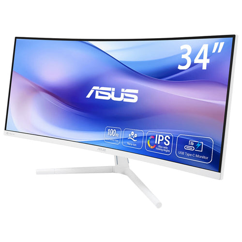 ASUS VU34WCIP-W – 34" VA, 100 Hz