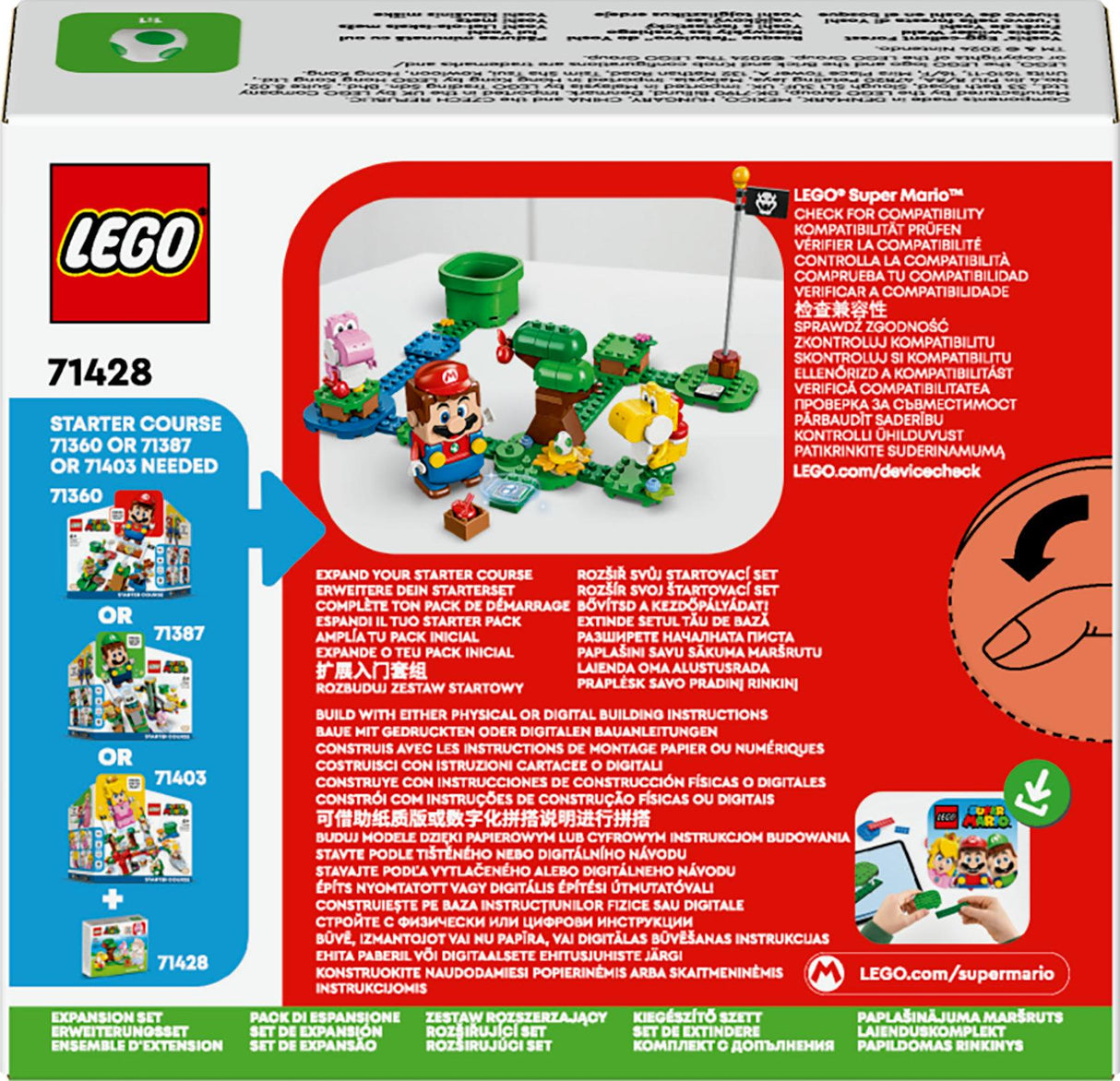 LEGO Super Mario - Yoshis' Egg-cellent Forest Expansion Set (71428) LEGO