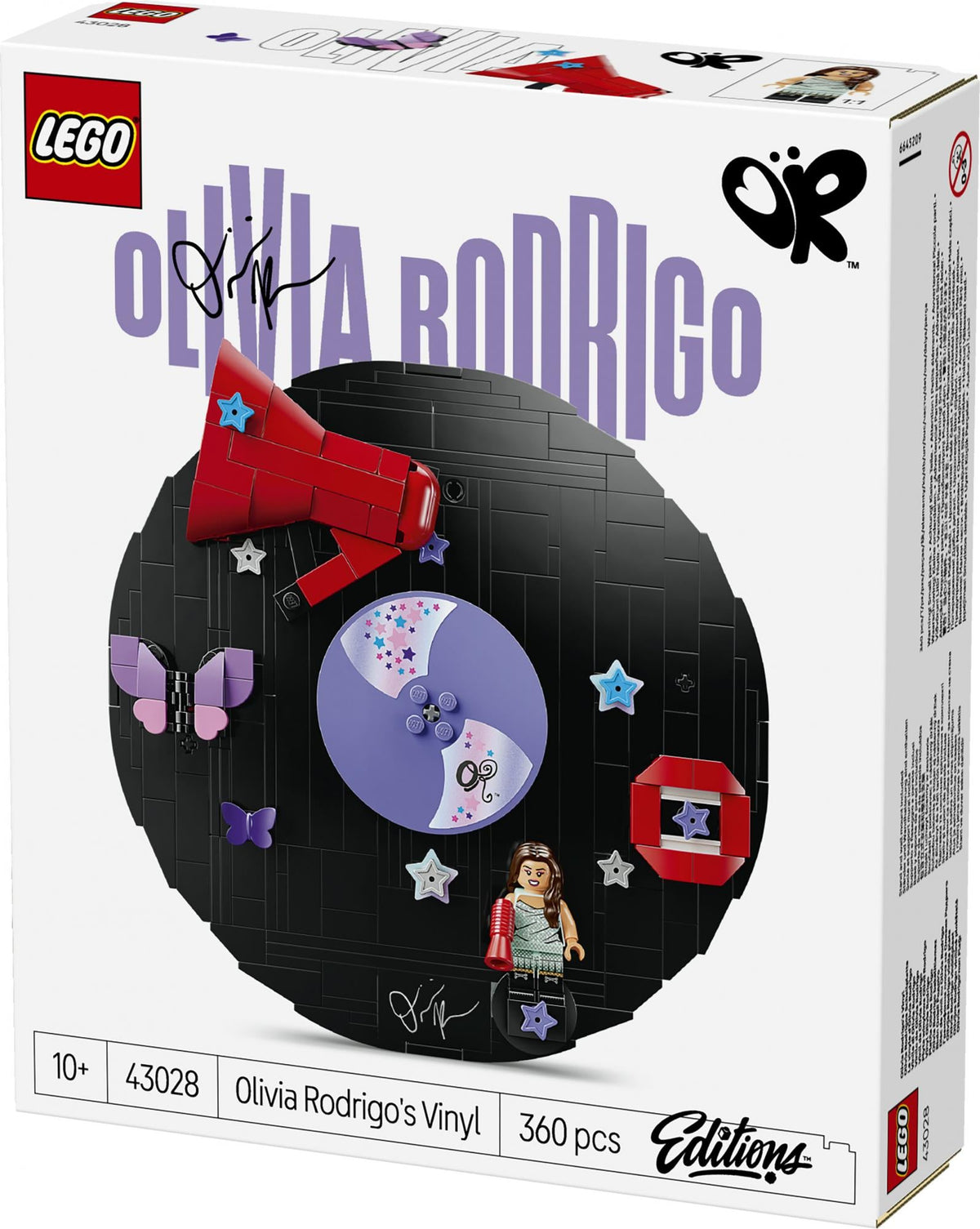 LEGO - Editions Music - Olivia Rodrigo's Vinyl (43028) LEGO