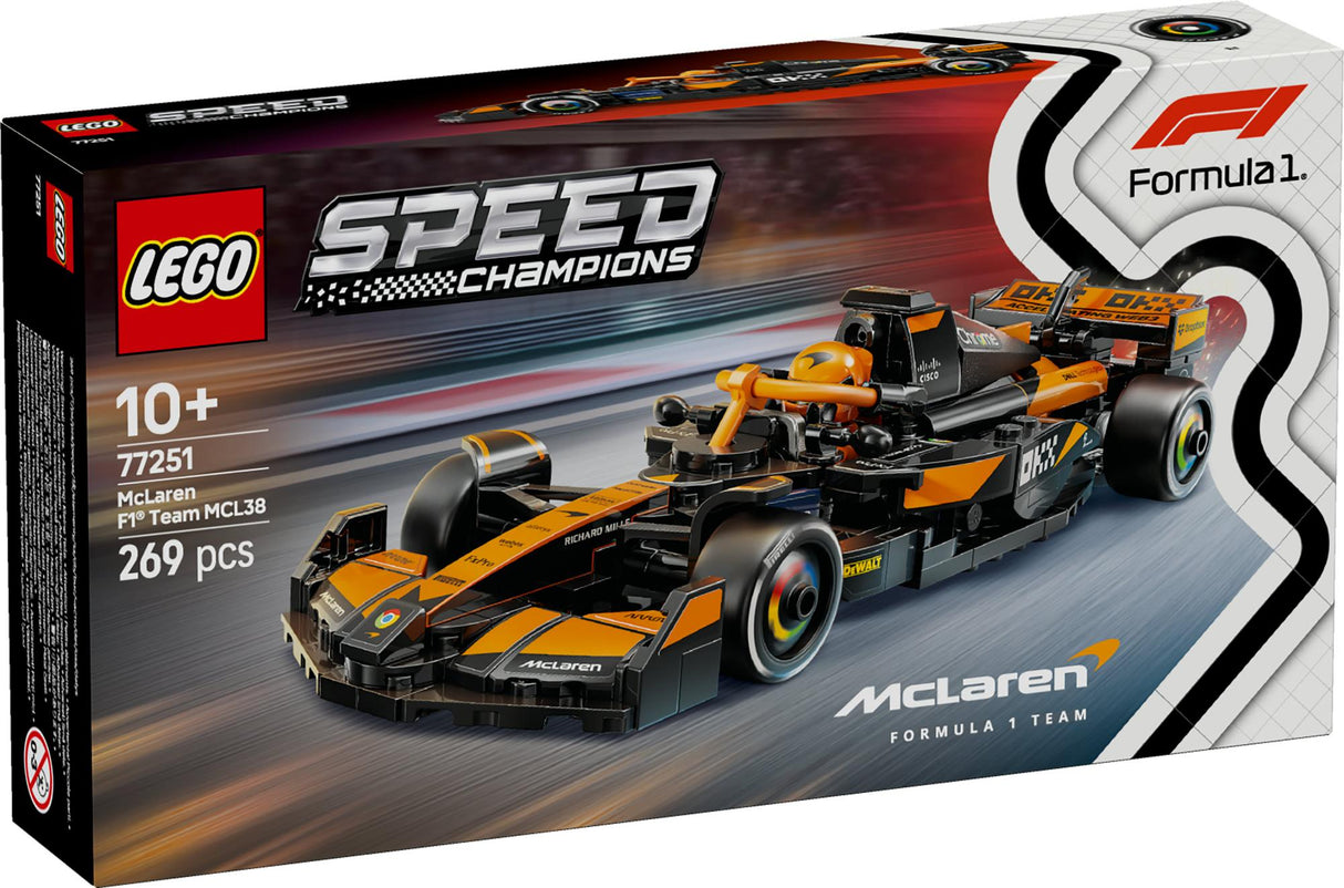 LEGO 77251 Speed Champions McLaren F1 Team MCL38 Rennauto LEGO