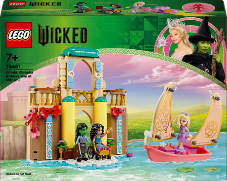 LEGO 75681 Wicked Glinda, Elphaba and Nessarose at Shiz University, construction toy LEGO