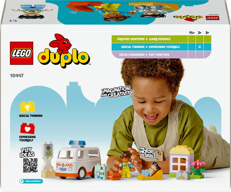 LEGO 10447 DUPLO Town ambulance with driver LEGO