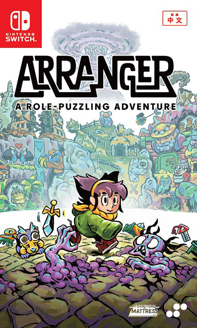 Arranger: A Role-Puzzling Adventure – Import – Nintendo Switch – spillets udgave