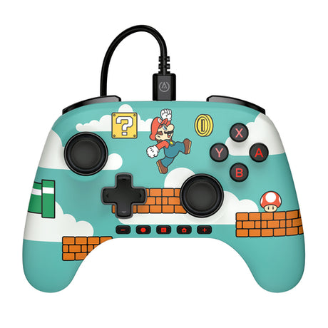 PowerA Advantage Wired Switch 2 Mario Time – Controller forfra