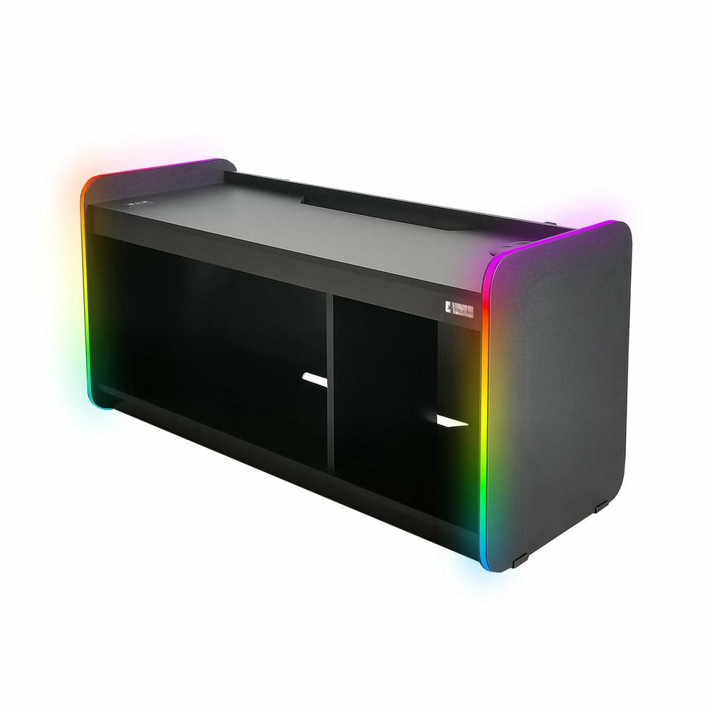 XROCKER ELECTRA TV MEDIA CABINET - BLACK WITH BLACK LED XROCKER