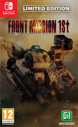 Front Mission 1st: Remake – Limited Edition – Nintendo Switch – spilomslag