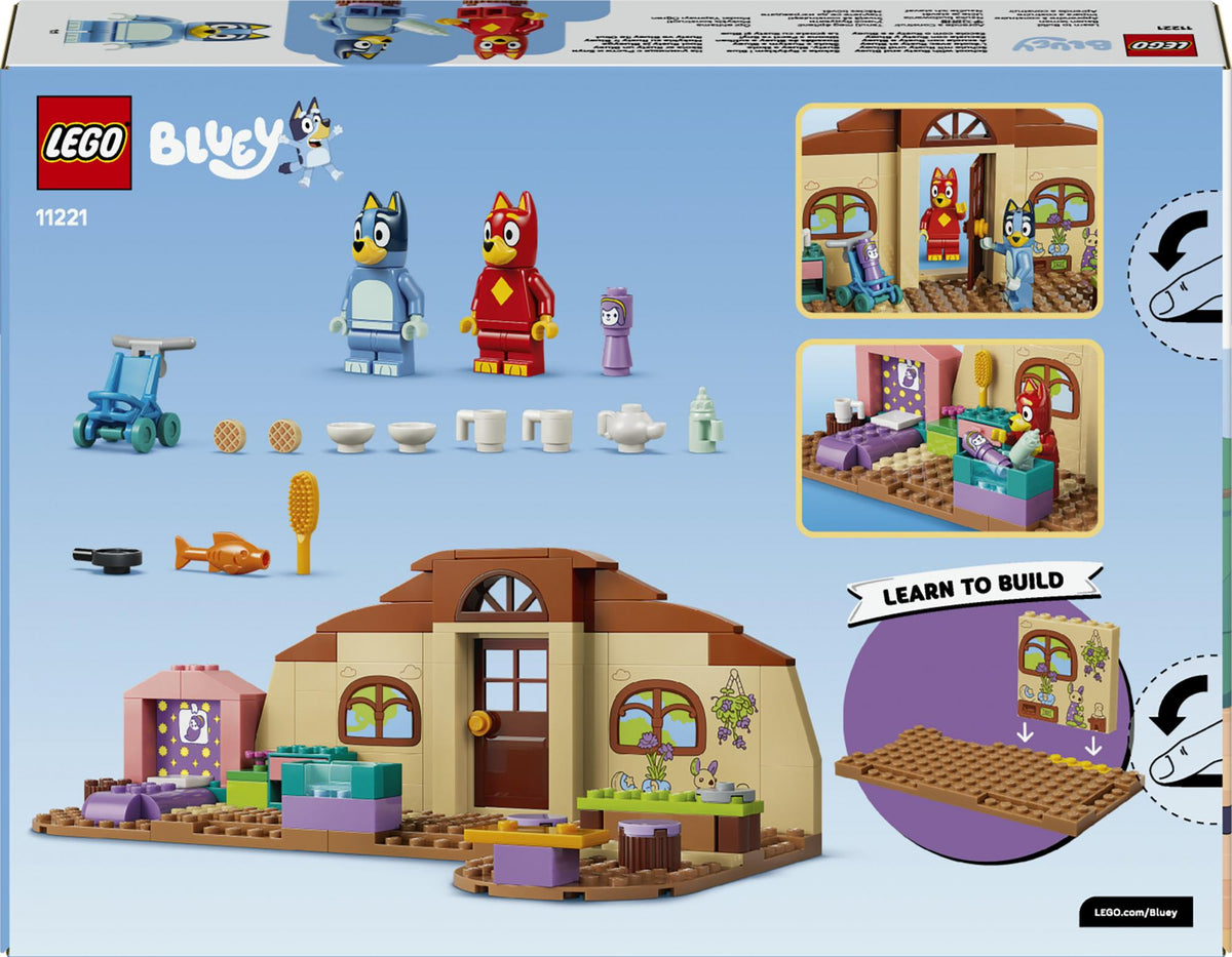 LEGO - Bluey - School with Rusty and Bluey (11221) LEGO