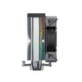 Montech NX400 ARGB, single tower, 4 HP CPU Cooler, Black Telon Technology Co Ltd (Montech)