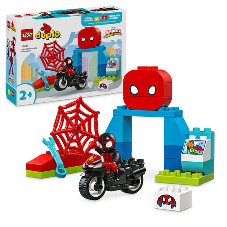 LEGO 10424 DUPLO Marvel Spins Motorcycle Adventure LEGO