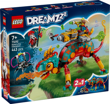 LEGO - DREAMZzz - Mateo's Fire Chameleon (71492) LEGO