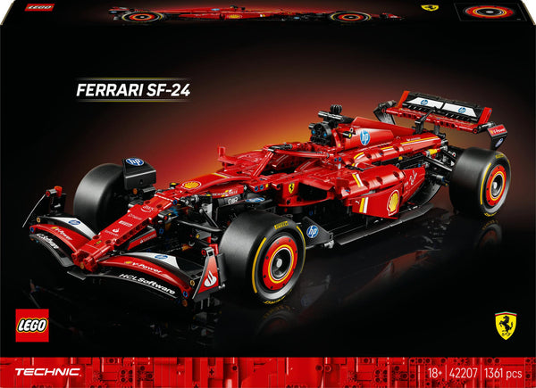 LEGO 42207 Technic Ferrari SF-24 F1 Rennwagen