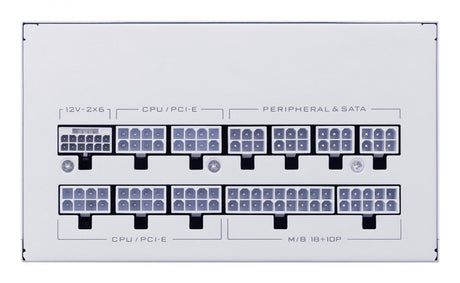 Lian Li SX ATX Platinum PSU, 850W - White Lian Li