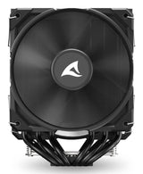 Sharkoon A60 Black 260W TDP 6-Heatpipe Dual Tower Dual 120mm PWM FDB CPU Air Cooler Sharkoon