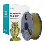 Sunlu PLA+ Silk Dual Color filament – sort/guld, 1,75 mm, 1 kg