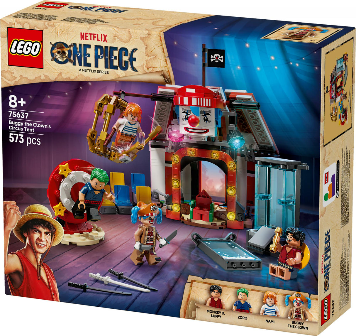 LEGO ONE PIECE - Buggy the Clown's Circus Tent (75637) LEGO