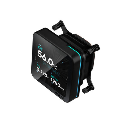 ASUS PRIME LC II 360 ARGB LCD – set skråt forfra (vinkel 6)
