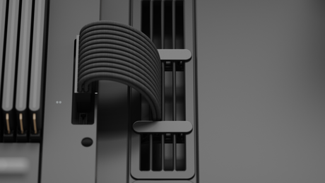 HAVN BF 360 – Black Mid Tower kabinet med høj airflow og minimalistisk design HAVN