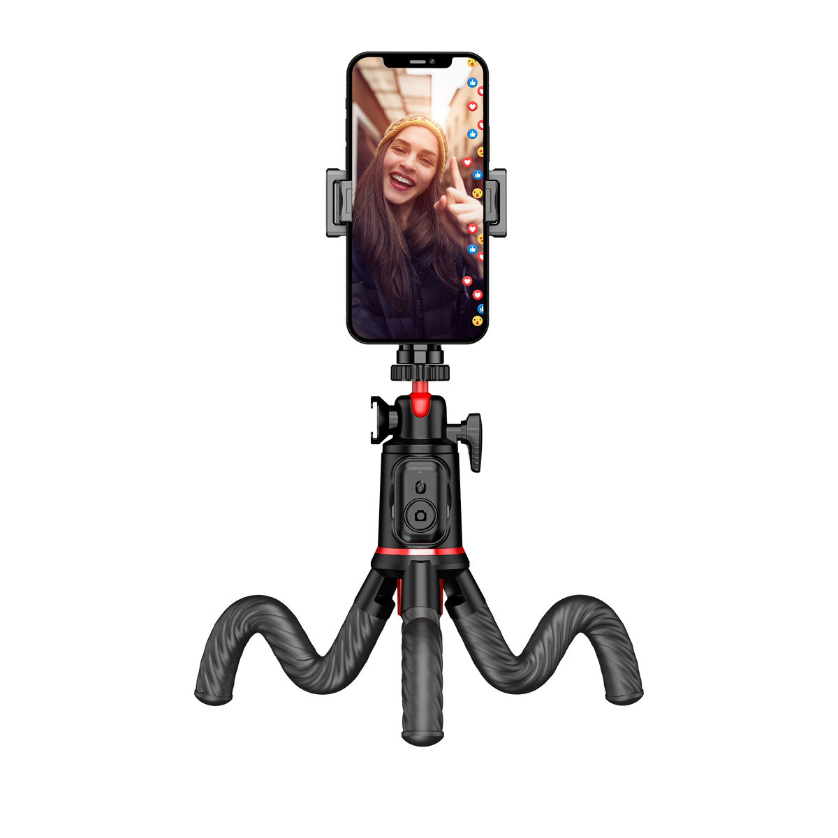 Rollei Monkey Pod 2 – fleksibelt stativ med mobilholder – produktbillede