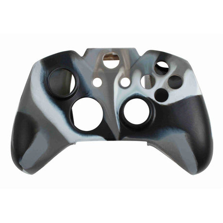 Piranha silikonecover til Xbox One-controller – grå camouflage – silikonecover