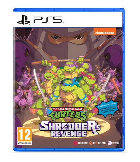 Teenage Mutant Ninja Turtles: Shredder's Revenge – PlayStation 5 – spilomslag