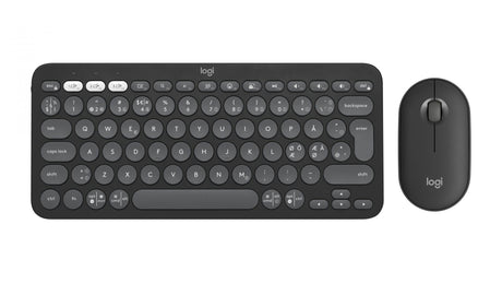 Logitech - Pebble 2 COMBO - Tonal Graphite Nordic