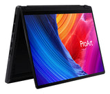 ASUS ProArt GoPro Edition PX13 HN7306EA-LX036W – set fra siden (vinkel 2); tastaturlayout illustrativt