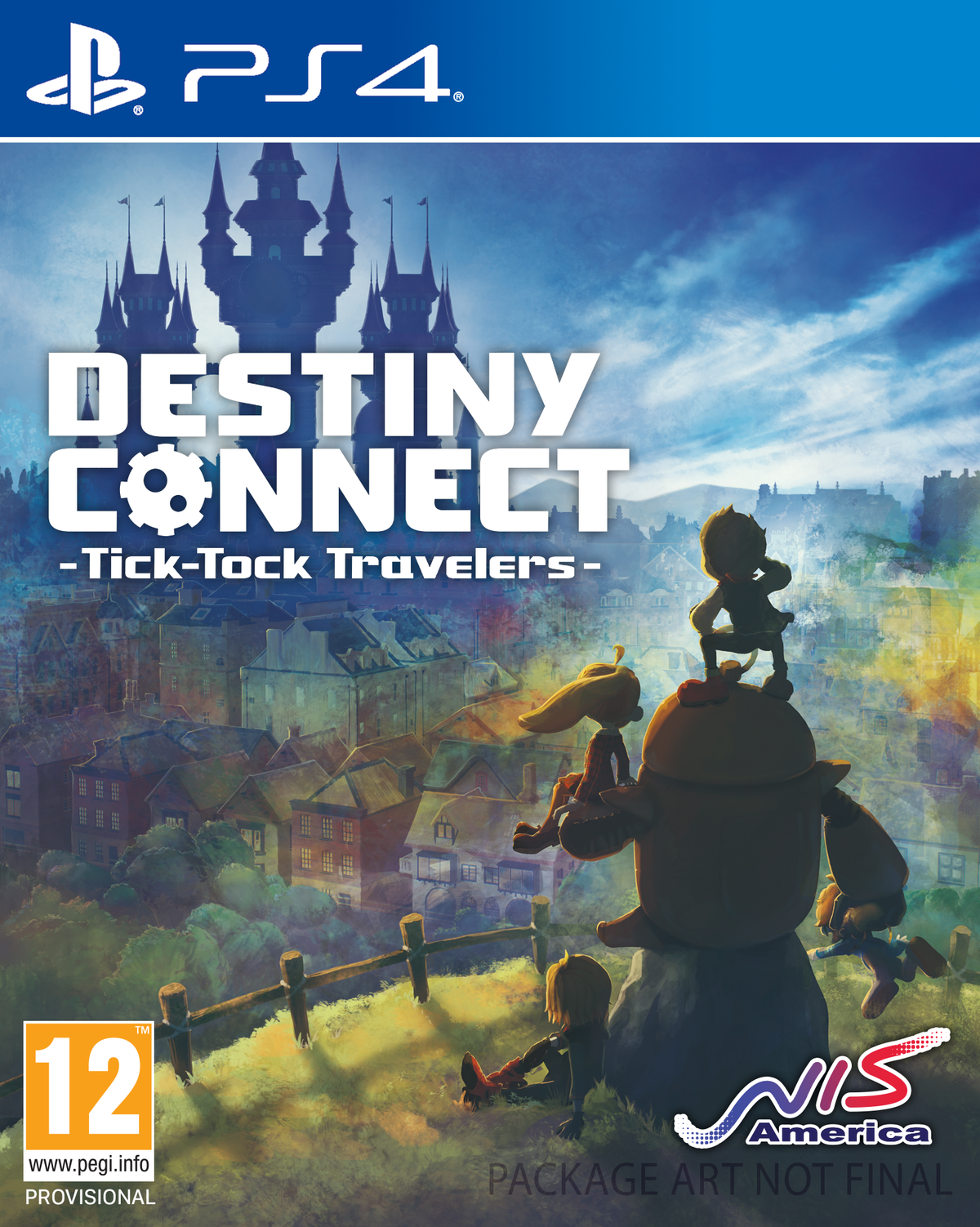 Destiny Connect: Tick-Tock Travelers – PlayStation 4 – forside
