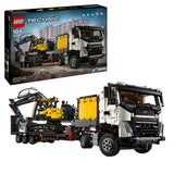 LEGO Technic 42175 Volvo FMX og EC230 – modeller og emballage