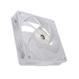 ASUS ProArt PF120 hvid 3-pak – en blæser set skråt fra siden