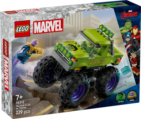 LEGO 76312 Marvel Super Heroes Marvel Hulk Truck vs. Thanos LEGO