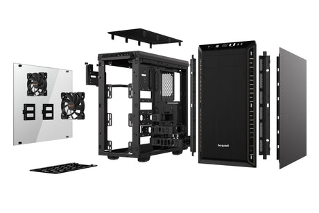 be quiet! PURE BASE 600 Window - black Be quiet