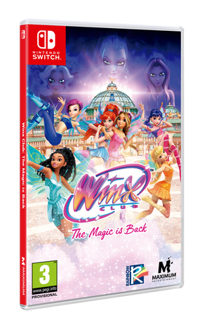 Winx Club: The Magic Is Back – forside til Nintendo Switch