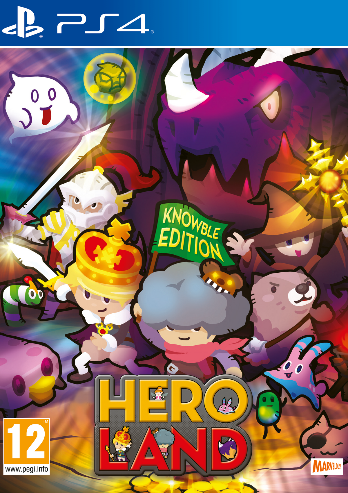Heroland (Knowble Edition) – PlayStation 4 – spilomslag