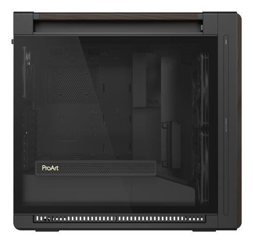 ASUS ProArt PA602 Wood Edition Modern Black - Tempered Glass Panel – indvendig opbygning eller underside