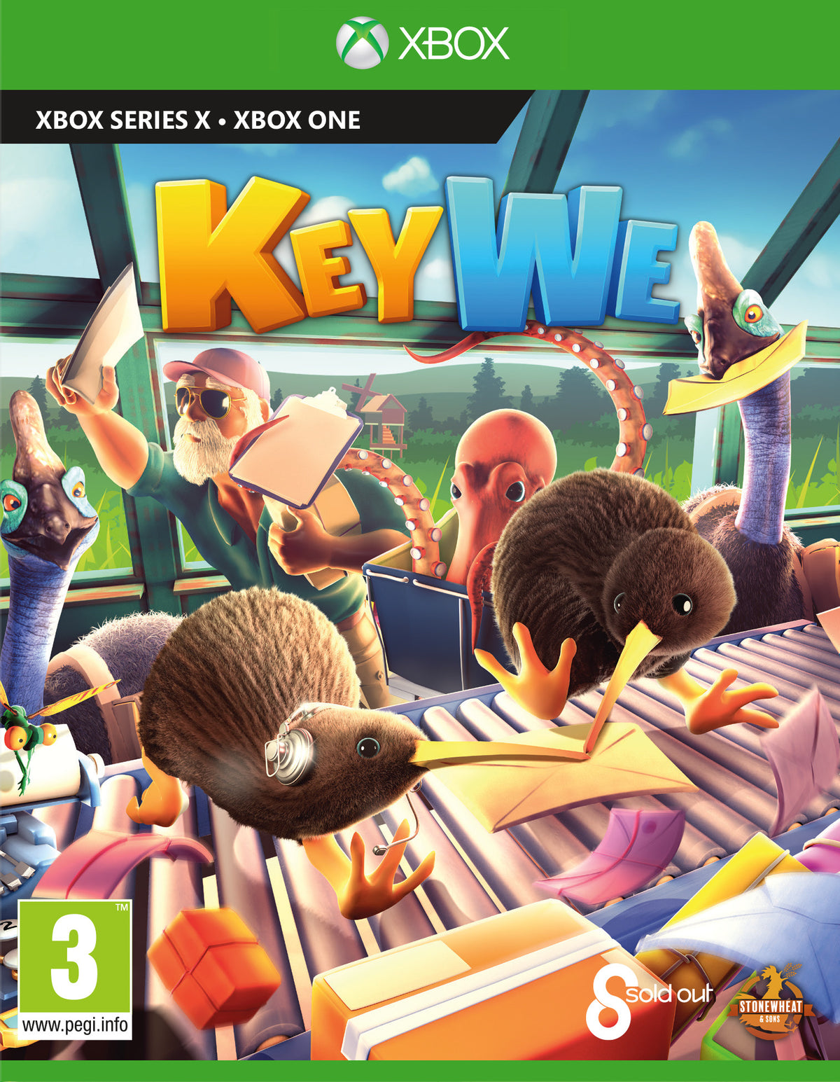 KeyWe – Xbox One / Xbox Series X – forside