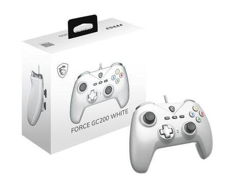 MSI FORCE GC200 – hvid USB-controller – controller med emballage