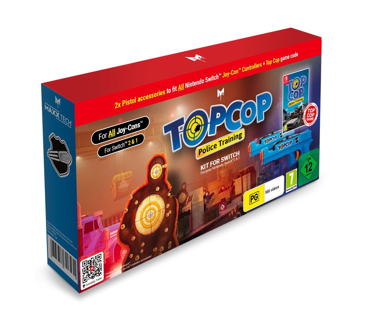 Top Cop: Police Training Game and Gun Kit – Nintendo Switch – supplerende spilillustration 6