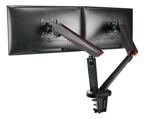 Deltaco GAM-102 - Skærmbeslag - 17-32" - Skrivebord - Sort DELTACO